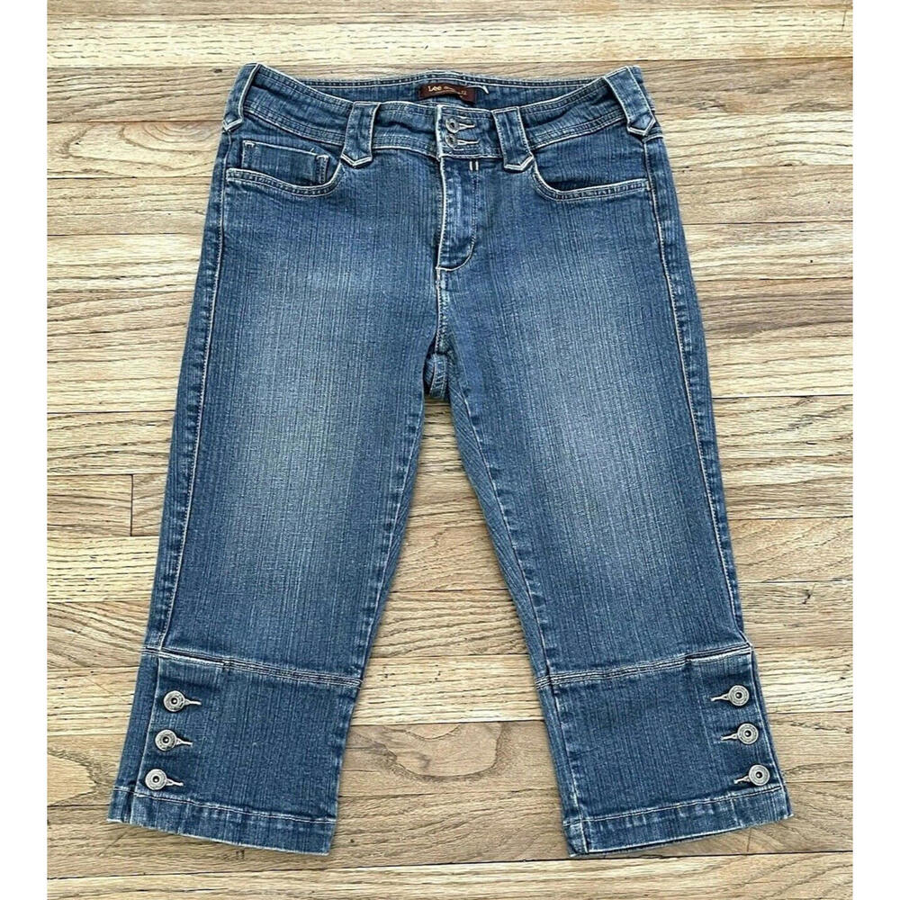 Lee one true fit Lower On The Waist crop jeans size 10/12 M